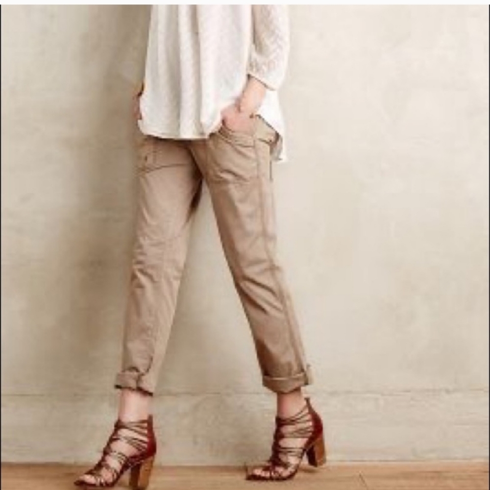 Anthropologie Hei Hei Brown Cargo Pants